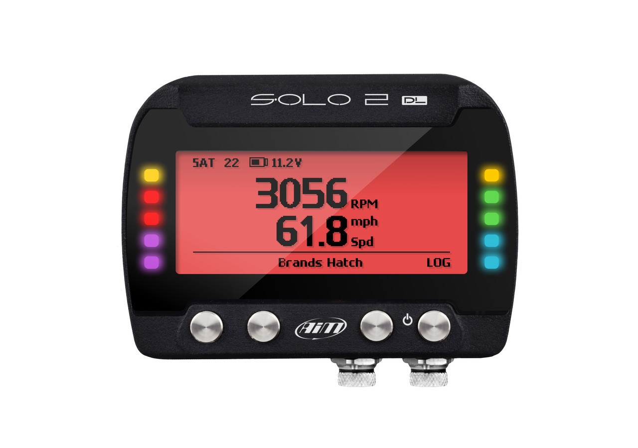 AiM Solo 2 DL GPS lap timer and data logger